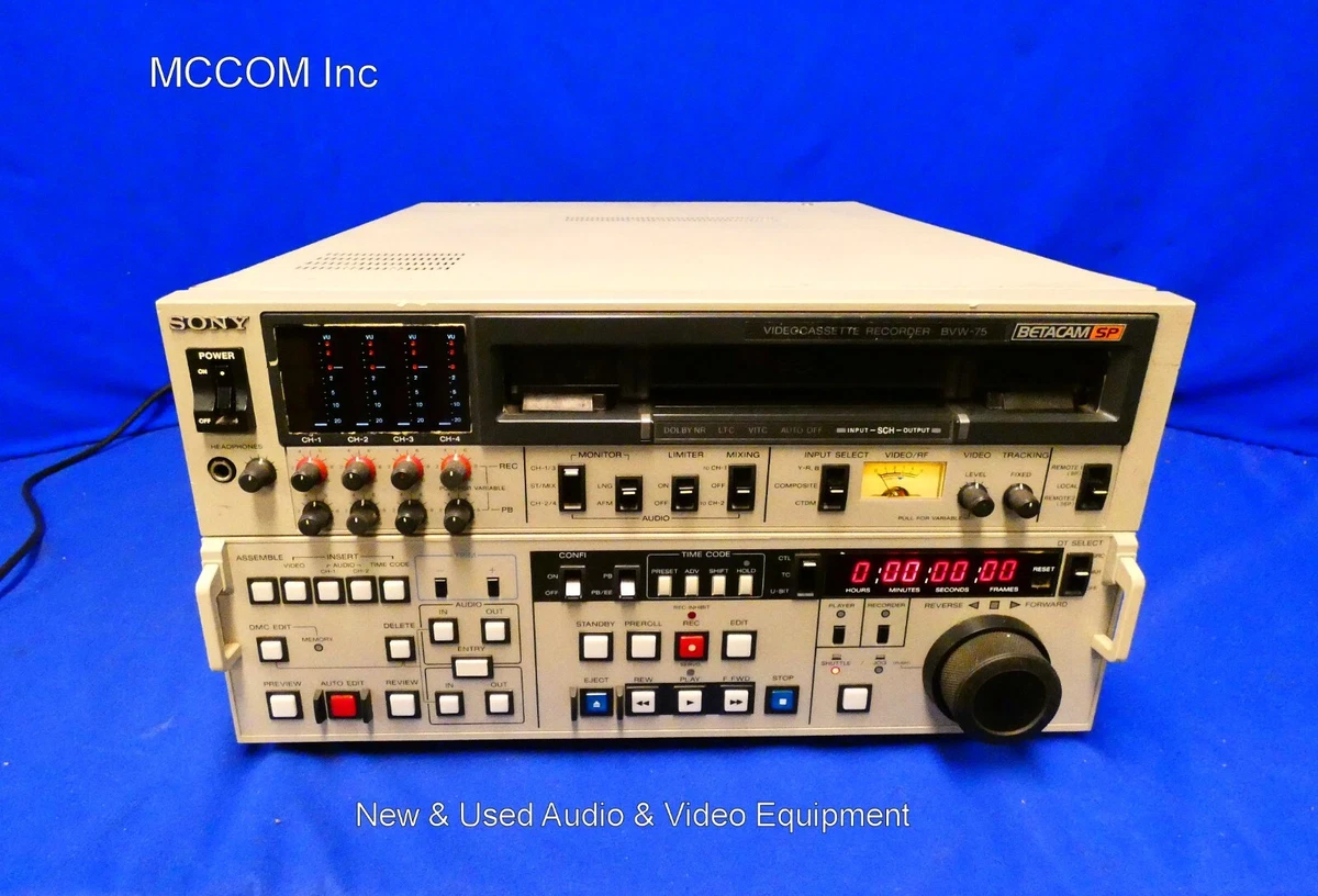 【12月16日まで値引き】ベータカムSPプレーヤー PVW-2600 SONY Sony Betacam SP Video Players for sale | eBay