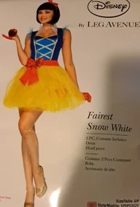 Disney Fairest Snow White Adult Costume by Leg Avenue Sz S/P Original Price $60 - Picture 1 of 7
