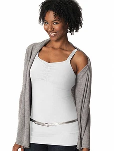 GLAMOURMOM Nursing Maternity Bra Full Bust Long Top L Free International Ship - Picture 1 of 1