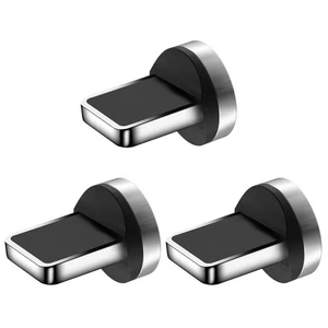 Têtes Magnétique 3PCS Connecteur Magnétique de Light-ning Bouchon Anti-poussi... - Photo 1/7