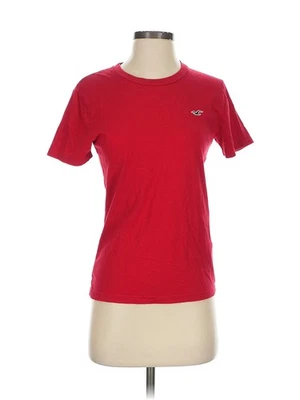 Camiseta Hollister feminina vermelha ativa XXS - Imagem 1 de 4