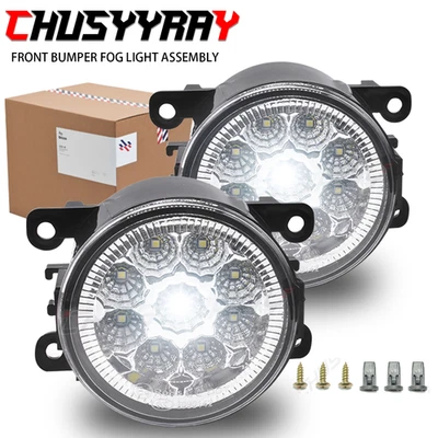Par de luces antiniebla LED para For 2011 2012 2013 2014 2015 Ford Explorer - Image 1 of 4