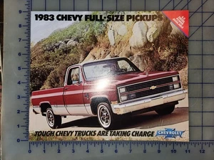 1983 Chevrolet Truck Pickup Brochure C10 20 30 K 10 20 30 4X4 - Picture 1 of 5