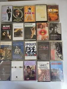 250 Cassette Tape Albums Bundle of Mixed Genres. All Play Tested. PWO. Plus More - Picture 1 of 16