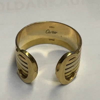 Cartier Ring 750er Gelbgold Gr. 56 Gesamt 6,17g Siehe Bilder - Bild 1 von 3
