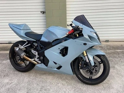 Carrocería gris brillante Nardo para Suzuki GSXR600 GSX-R750 K4 2004 2005 carenados capucha Foto 1 de 4