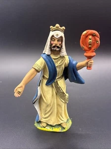 Vintage Fontanini Depose Italien König Caspar Weise Männer Ersatz Krippenfigur - Bild 1 von 7