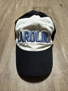 Vintage Nike North Carolina Tar Heels Hat Baseball Cap White Adjustable - Picture 1 of 7