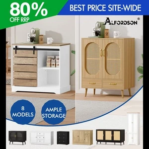 ALFORDSON Buffet Sideboard Cupboard Cabinet Storage Kitchen Hallway Doors Drawer - Picture 1 of 240