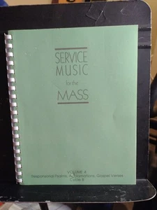 Catholic Songbook Service Music For The Mass Vol 4 Comb Bound 2005 New! - Picture 1 of 19