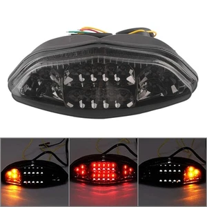 Integrierte LED Blinker Rücklicht für V Strom DL650 04 05 06 07 08 09 Smoke - Picture 1 of 5