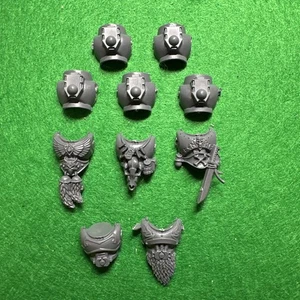 Warhammer 40K Space Wolves Körper Torso Front / Back Bits Lot Wolf Marines GW 🟢 - Bild 1 von 4