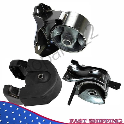 Juego de montaje de motor y transmisión delantero y trasero 3 piezas. Hyundai Sonata 2006-2010 3,3 L Foto 1 de 4