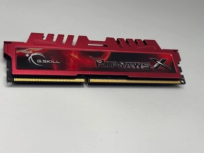 G.SKILL RIPJAWS X 8GB F3-12800CL10D-16GBXL DDR3-1600 DESKTOP RAM A3-14(1) - Image 1 of 3