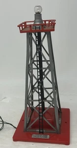 Torre de baliza American Flyer #769, con bombilla de hoyuelo y cableado, sin baliza giratoria - Imagen 1 de 5