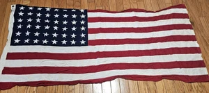 Valley Forge Flagge Co 48 Sterne amerikanische Flagge 3,52 Fuß x 6,69 Fuß genäht - Bild 1 von 10