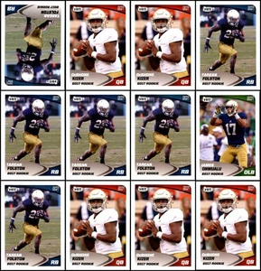 2017 SAGE HIT Notre Dame Fighting Irish (12) Card Lot - LIMITED EDITION – RAR... - Picture 1 of 2