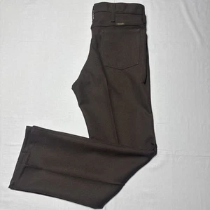Vintage Wrangler Polyester Men's Dress Slacks Brown 35x34 - Picture 1 of 5