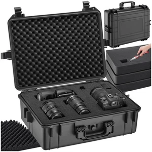 Valigetta macchina fotografica valigia imbottita videocamera bauletto accessori - Foto 1 di 12