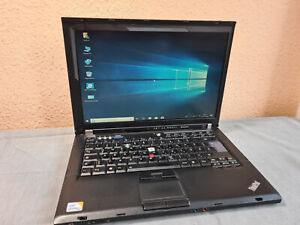 Lenovo ThinkPad T400 Core 2 Duo P8600 2.40GHz. 2GB RAM, 500GB HDD teildefekt