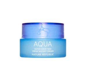 NATURE REPUBLIC Super Aqua Max Fresh Watery Cream for Oily Skin 80ml from Korea - Picture 1 of 2