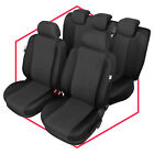 Car seat covers Housses de siège Kit Voiture Noir pour Peugeot 508