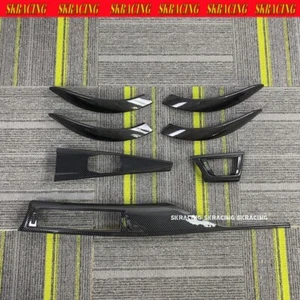 For BMW F30 F31 F34 M PERFORMANCE ABS Carbon Fiber Look SPORT INTERIOR TRIM LHD - Picture 1 of 8