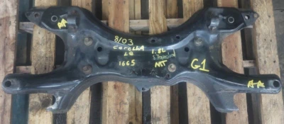 2003-2007 Toyota Corolla Matrix Front Suspension Crossmember K Member Subframe - Image 1 of 4
