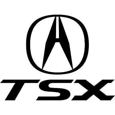 Acura TSX виниловая наклейка автомобиля окно барабан ноутбука зеркало велосипед колба - Изображение 1 из 1