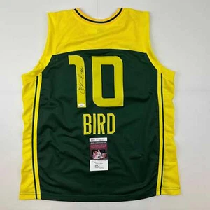 Autographed/Signed Sue Bird Seattle Green Basketball Jersey JSA COA - Picture 1 of 4