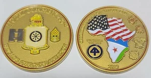 US Army 250th BSB OEF CJTF-HOA 19 TF Warrior Command Team Deployment Challenge C - Picture 1 of 1