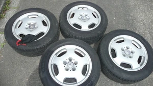 MERCEDES-BENZ,MB,DB W124/201/202/210/208 U.A.:4St.MB ALUF.7,5x16,ET35,225/55R16 - Bild 1 von 11