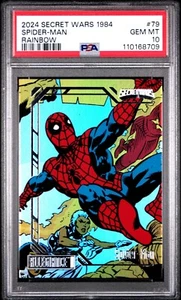 2024 UPPER DECK MARVEL ALLEGIANCE SECRET WARS SPIDER-MAN RAINBOW #79 - Picture 1 of 3