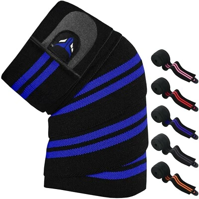 Mytra Fusion Elasticated Knee Knee Wrap Support Knee Weightlifting for Bandage - Image 1 of 2