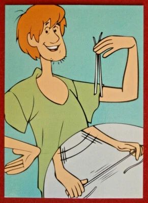 HANNA-BARBERA - Card #51 - SCOOBY-DOO - SHAGGY'S MAGIC STRING - CARDZ 1994 - Image 1 of 2