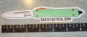 Krate Tactical Knife Knives Vinyl Decal Sticker Shot Show - Picture 1 of 1