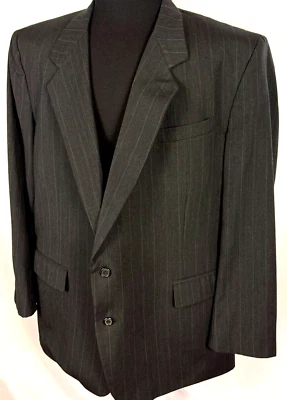 John Clarendon Men's Sz 50 L Premium Quality Blazer Jacket Made in U.S 100% Wool - Image 1 of 4