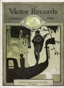New Victor Records February 1920 Catalog - Imagen 1 de 1