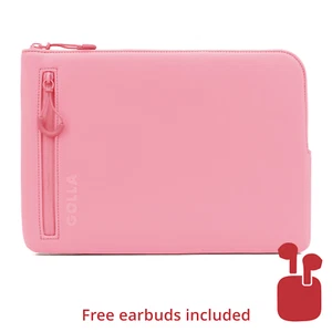 Golla Laptop Sleeve 14" rosa - borsa per laptop in neoprene borsa per laptop + cuffie - Foto 1 di 2