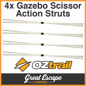 OZtrail Gazebo Scissor Action Strut 4 Pack Suits Oztrail Deluxe Gazebo - Picture 1 of 2