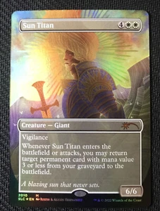 MTG Secret Lair 30th Countdown Sun Titan FOIL NM/M Pack Fresh - Picture 1 of 2
