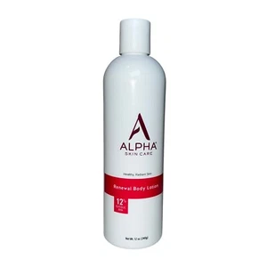 Alpha Skin Care Renewal Body Lotion 12oz Anti-Aging Hydrate Smooth Tone - Picture 1 of 2