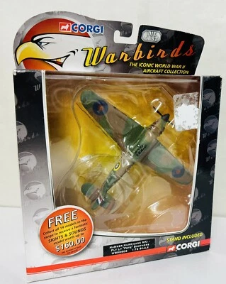 Avión de colección CORGI Serie 1 Warbirds Hawker Hurricane MKI-FLT Teniente Pete Brothers Foto 1 de 4
