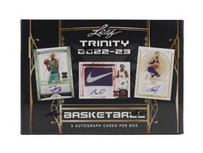 2023 LEAF TRINITY BASKETBALL HOBBY BOX