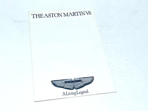 1979 Aston Martin V8 Limousine RHD Vorschau Broschüre - Bild 1 von 2