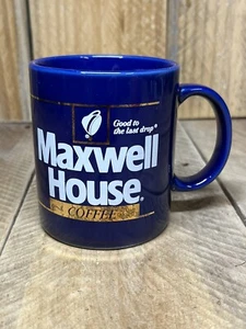 "Taza de café vintage Maxwell House ""buena hasta la última gota" - Imagen 1 de 5