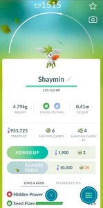 Shaymin | Pokemon Home or Custom OT Trade | Pokemon Trade Go✨ - Picture 1 of 2