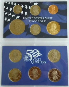 2004-S 11 Stück U.S. Proof Set.  - Bild 1 von 9