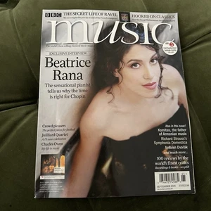 BBC Music Magazine September 2021 Vol 29 No 12 Beatrice Rana Mahler BBC - Picture 1 of 3