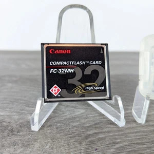 Canon 32MB FC-32MH High Speed CompactFlash Memory Card Storage + Case - Picture 1 of 4